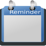 reminder memo pad